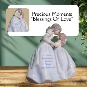Precious Moments "My Dearest Granddaughter" Heirloom Porcelain Musical Figurine